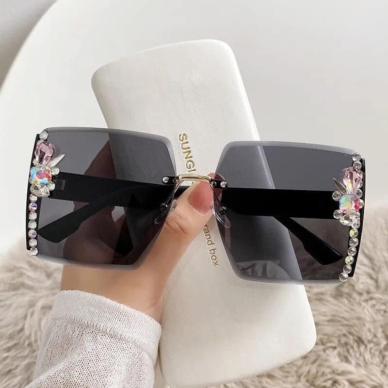 Lunettes de soleil Swarovski brillantes