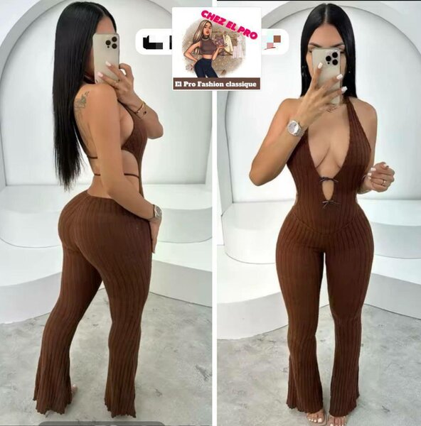 Combinaison moulante élégante