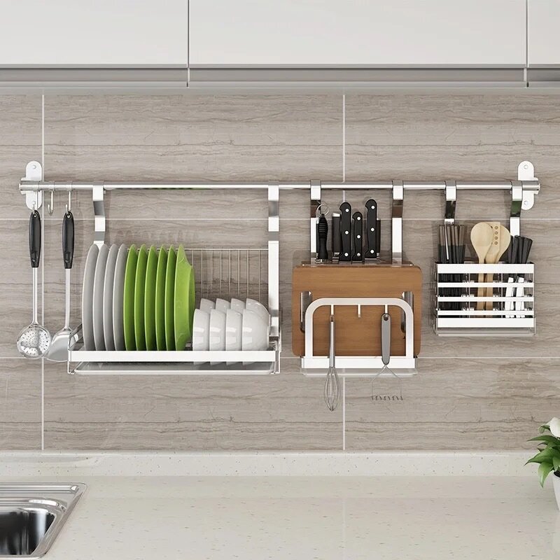 Étagère de cuisine en inox 