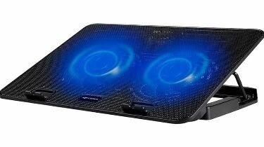 Dual Fan Laptop Cooling Pad