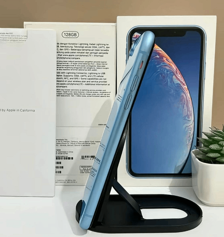 iPhone XR  Bleu