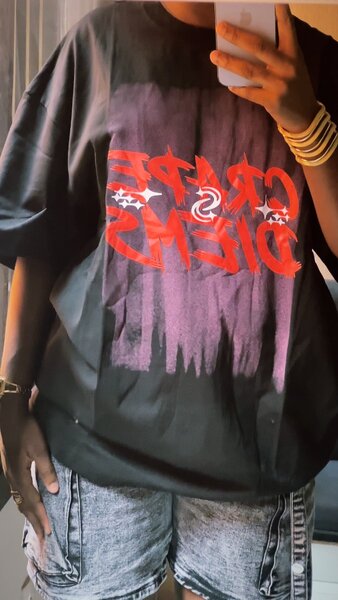 T-shirt oversize tendance