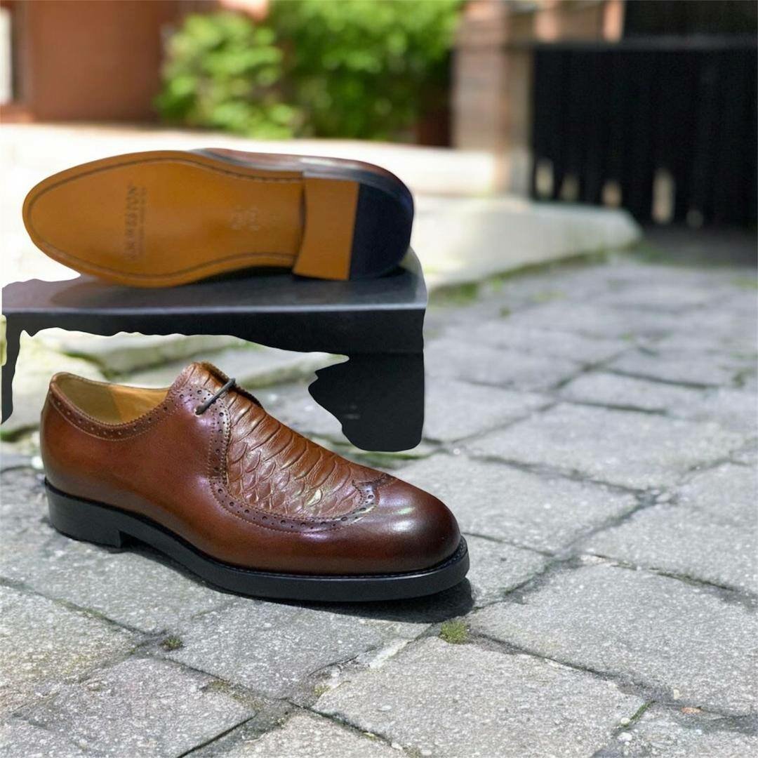 Chaussures élégantes en cuir