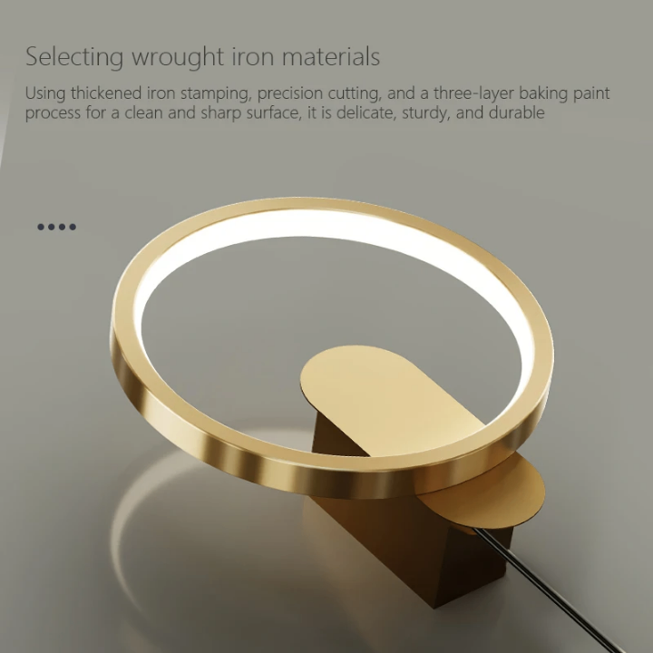 Applique murale en fer moderne