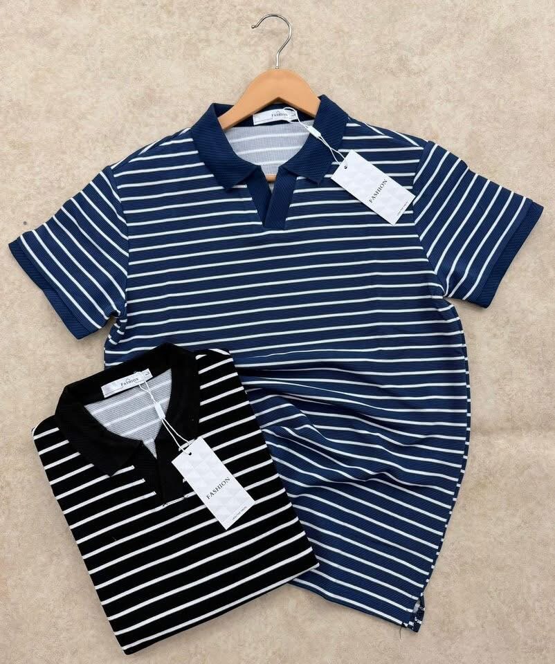 Polo rayé pour hommes