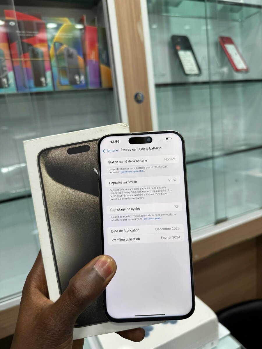 iPhone 15pro Max 256Go écran