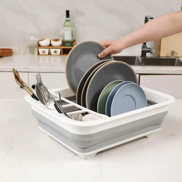 Foldable Silicone Dishrack