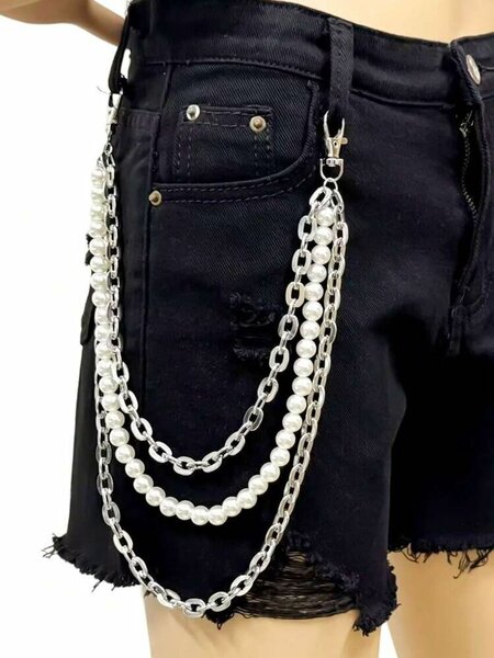 Chaîne à perles pour jeans
