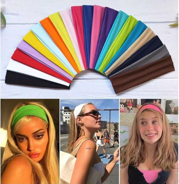 Lot de bandeaux colorés