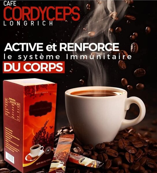 Café Cordyceps Longrich - Boostez votre immunité