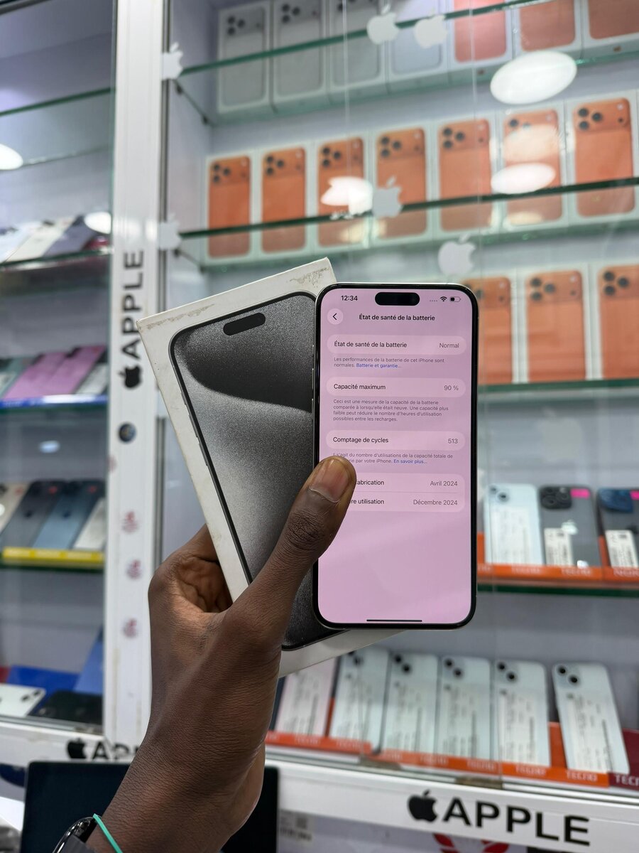 Disponible 15 Pro Max 256go