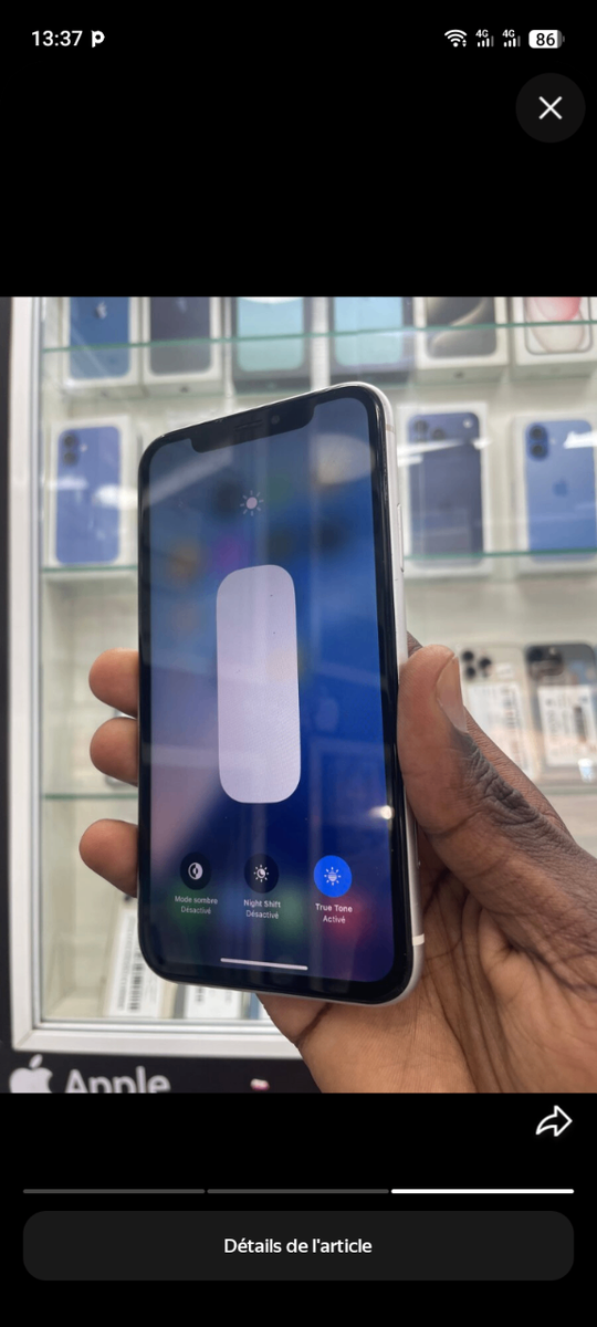 iPhone XR Blanc Débloqué