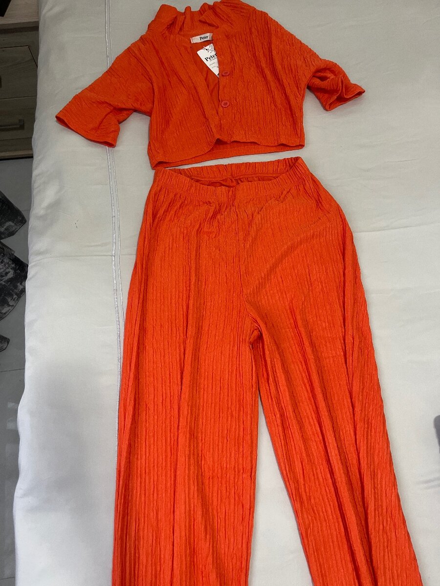 Two piece orange set