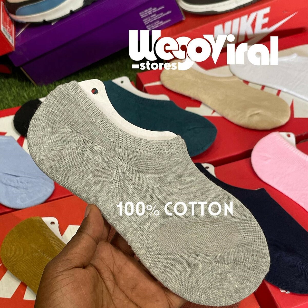 Socks cotton free size