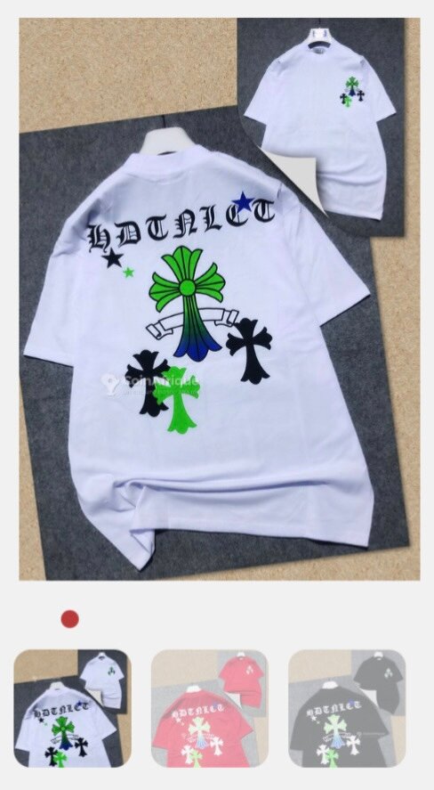 T-shirt casual croix