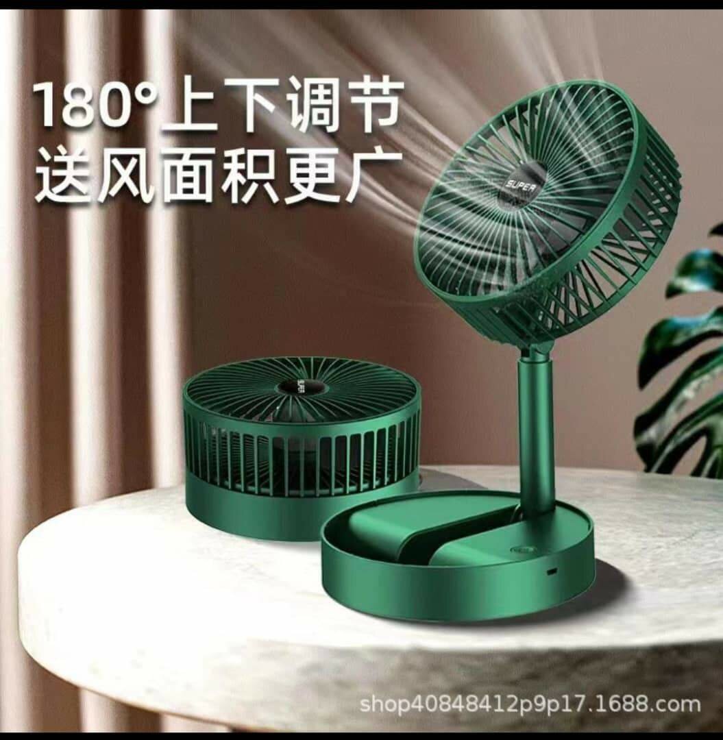 Foldable Fan with Strong Wind 3 Gear