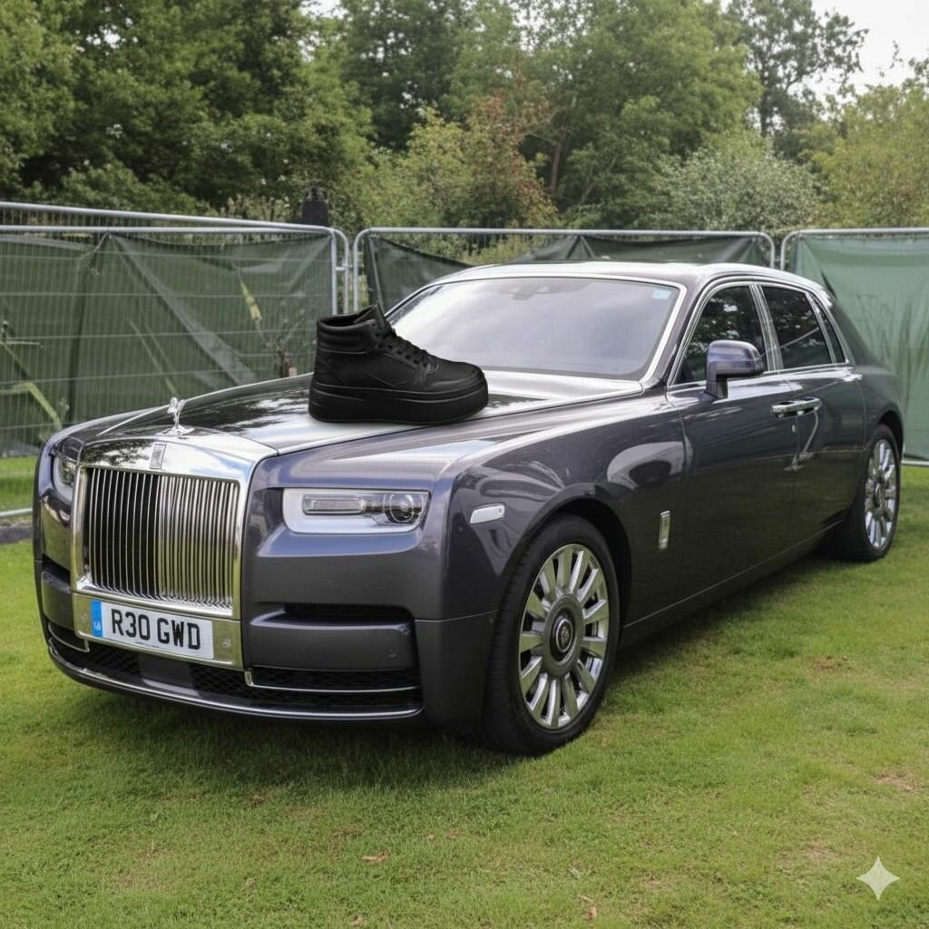 Sneakers montantes noires