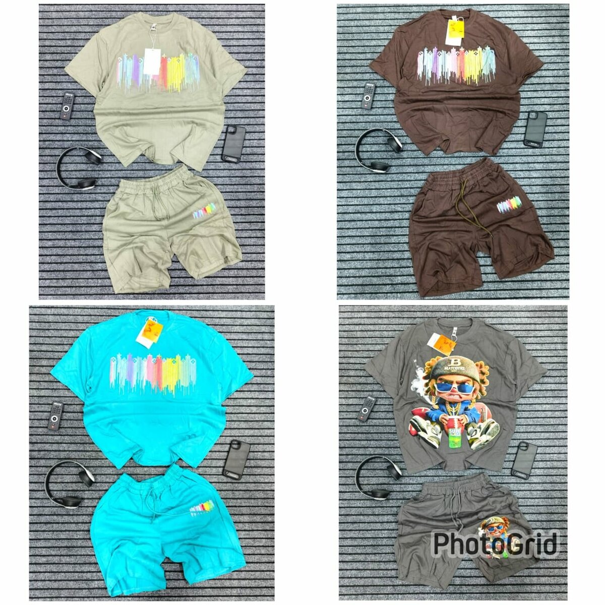 Ensemble décontracté coloré