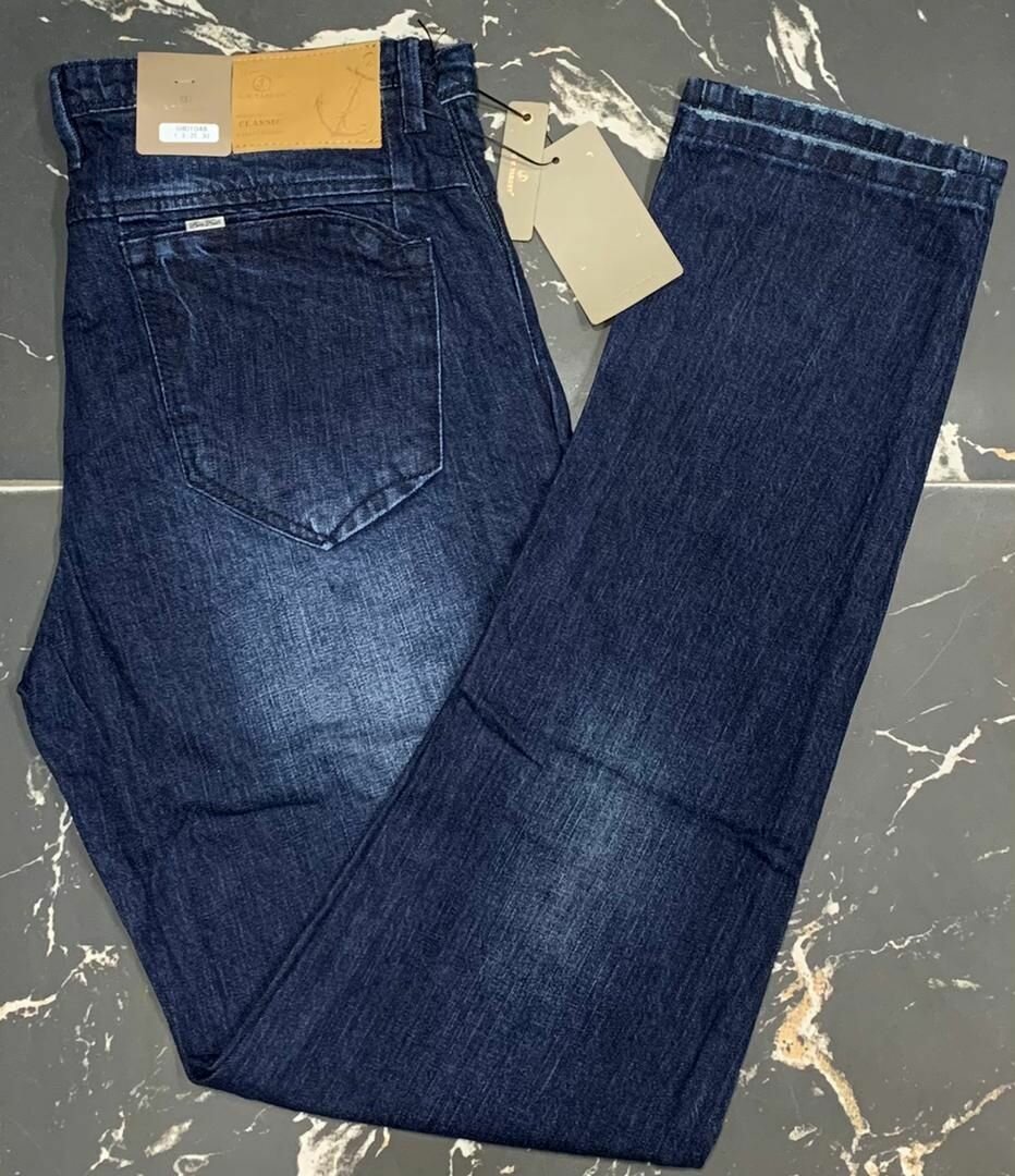 Jeans en denim classique pour hommes