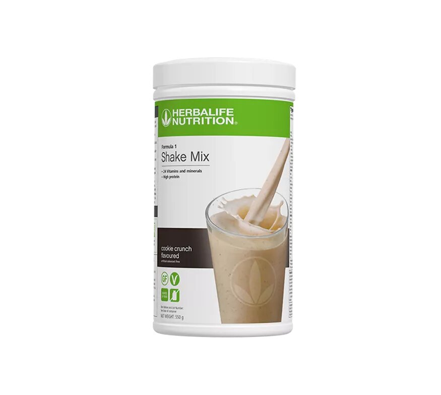 F1 Cookie Crunch Shake Mix (550g)
