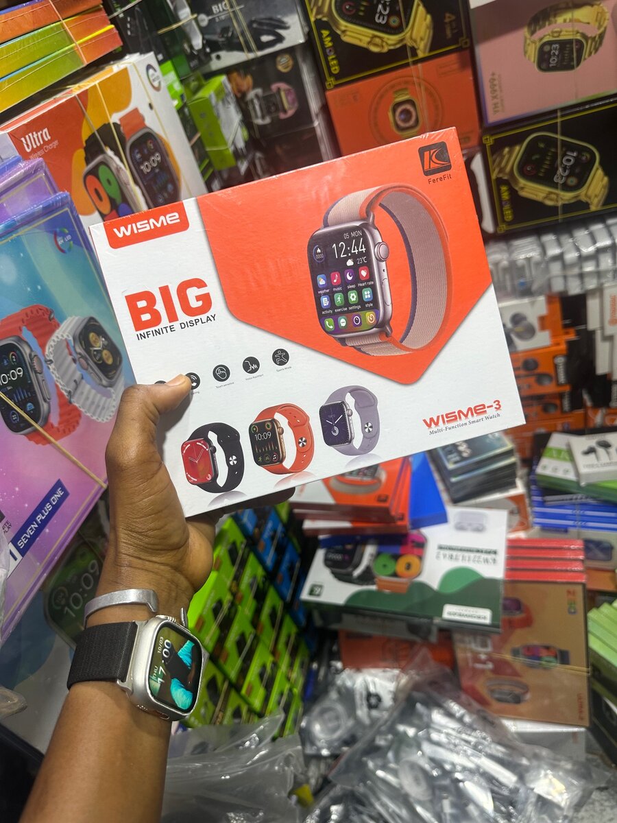 Montre connectée+ AirPodavec plusieurs bracelets