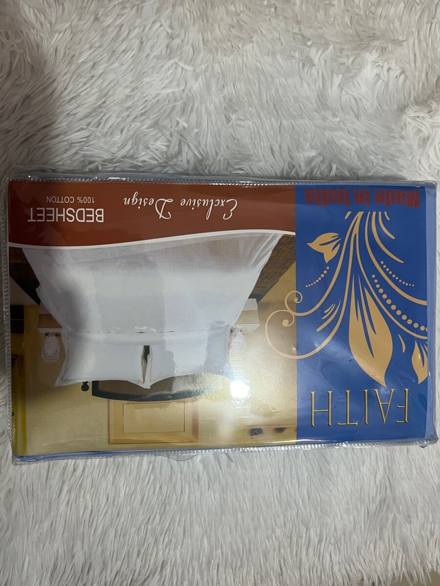 Cotton Student Bedsheet With One Pillow Case- Blue