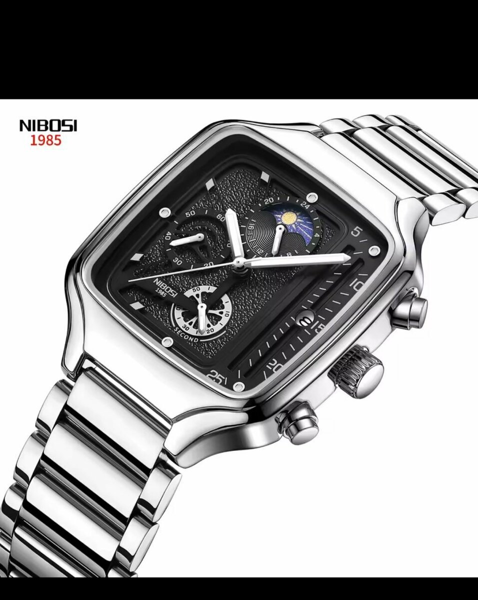 Montre NIBOSI Homme Acier