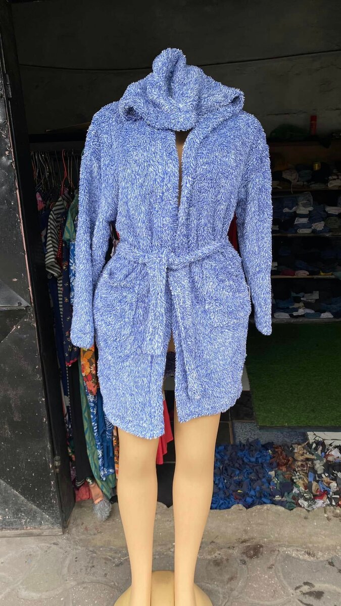 Beautiful and comfortable women's bathrobe