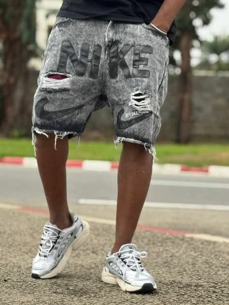 Shorts en jean décontracté