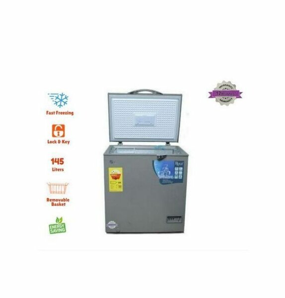 145L chest freezer with door l