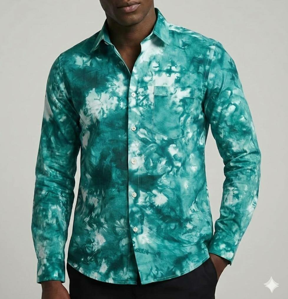 Chemise homme imprimé multicolore