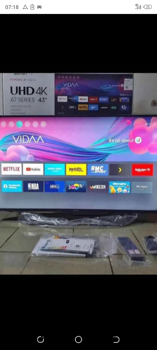 Smart TV 4K UHD 43 pouces