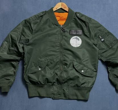 MA-1 military fighter pilot bomber jacket size: M 