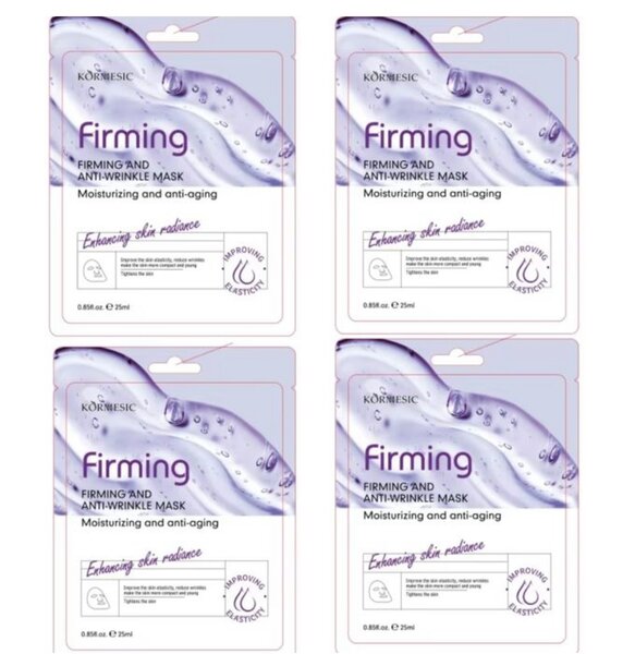 Firming and Anti-wrinkles Mask (4 pieces)