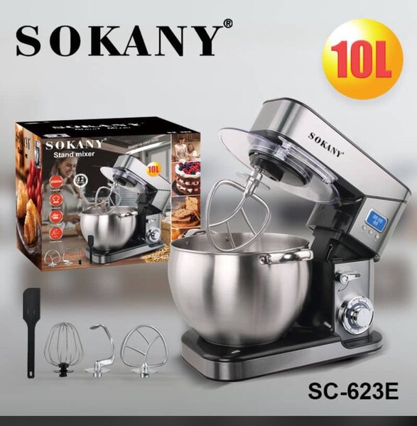 Sokany stand cake mixer 10 Litres