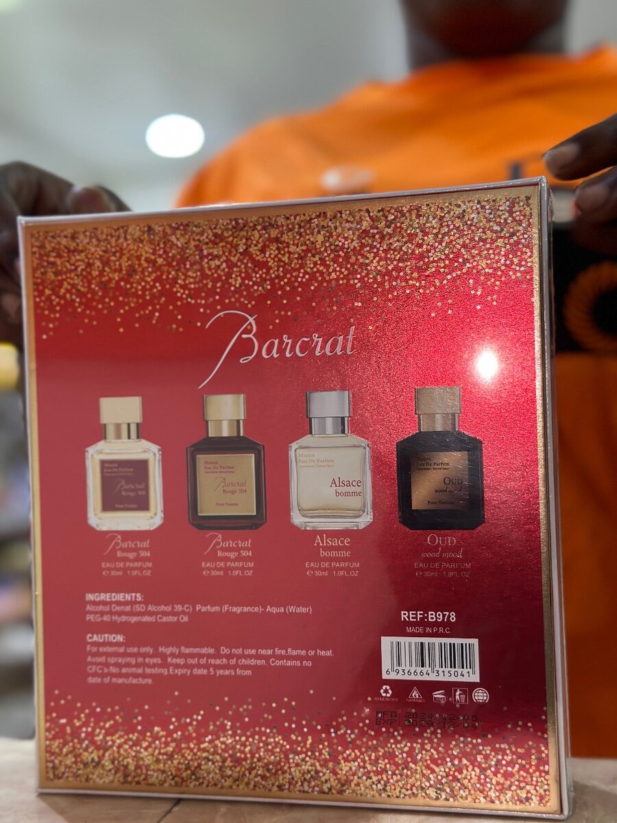 Barcat perfume set