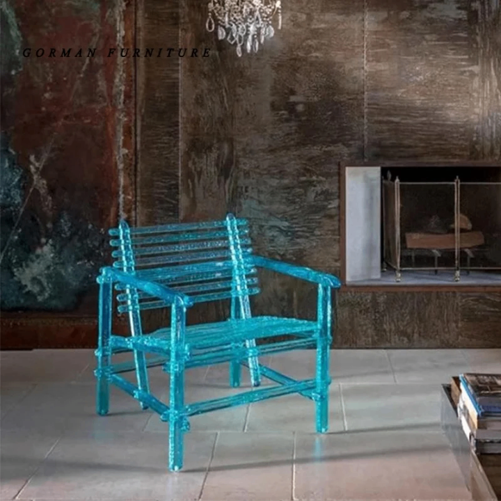 Chaise transparente Gorman