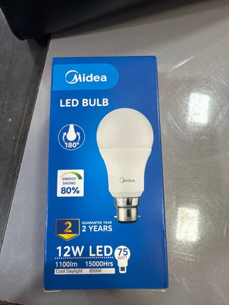 Ampoule LED 12W Midea Lumière Jour