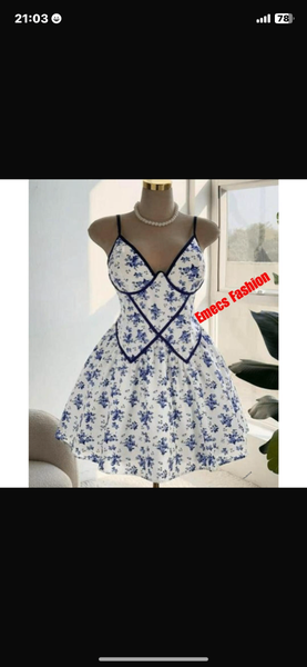 Robe d'été fleurie élégante