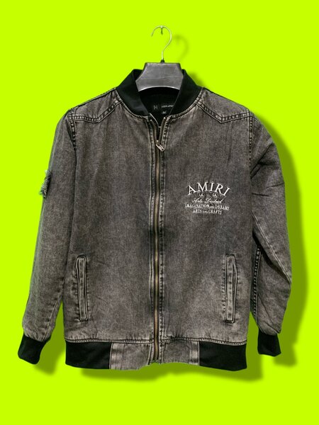 Acid Grey Denim Jacket
