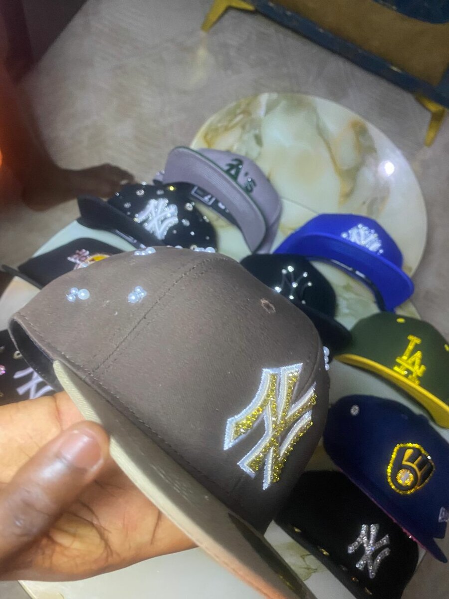 Casquette Snapback avec Strass