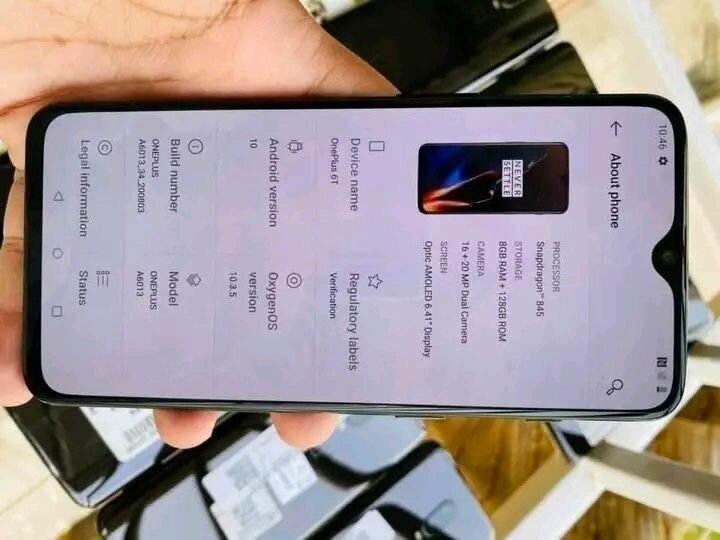 OnePlus 6T - Smartphone débloqué