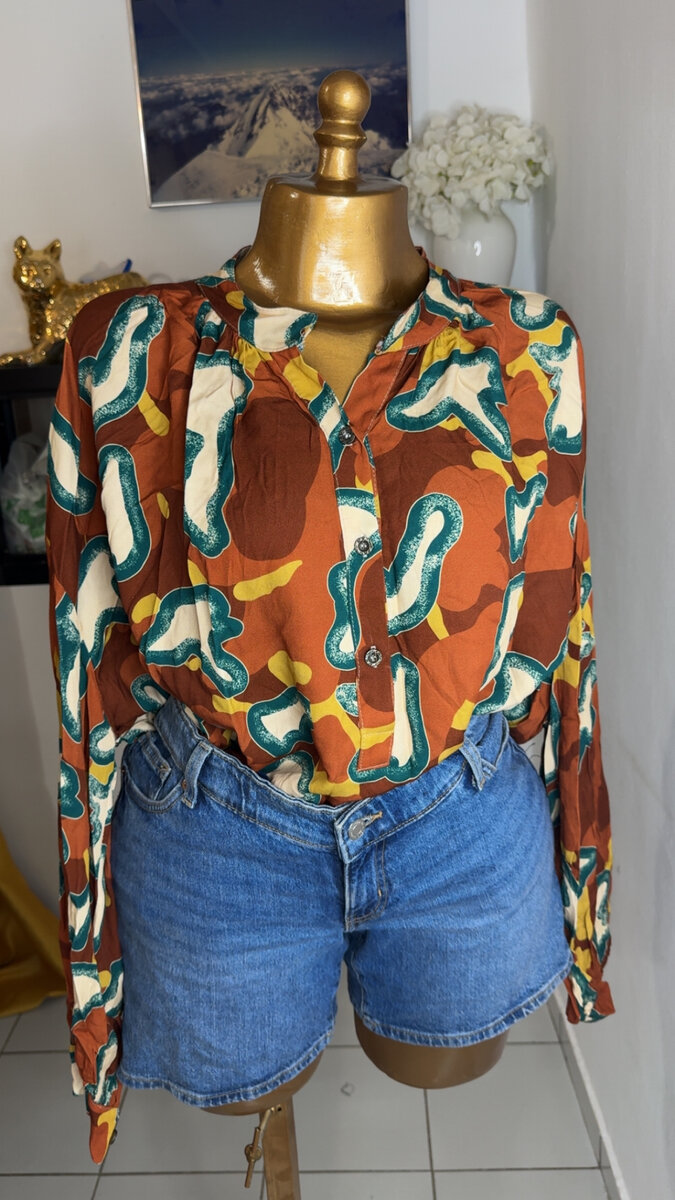 Chemise Imprimée Femme Chic