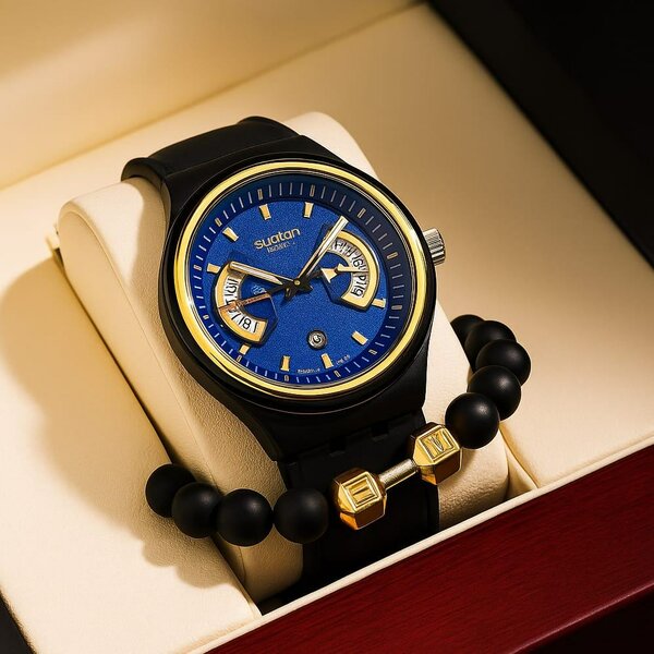 Montre Swatch et bracelet