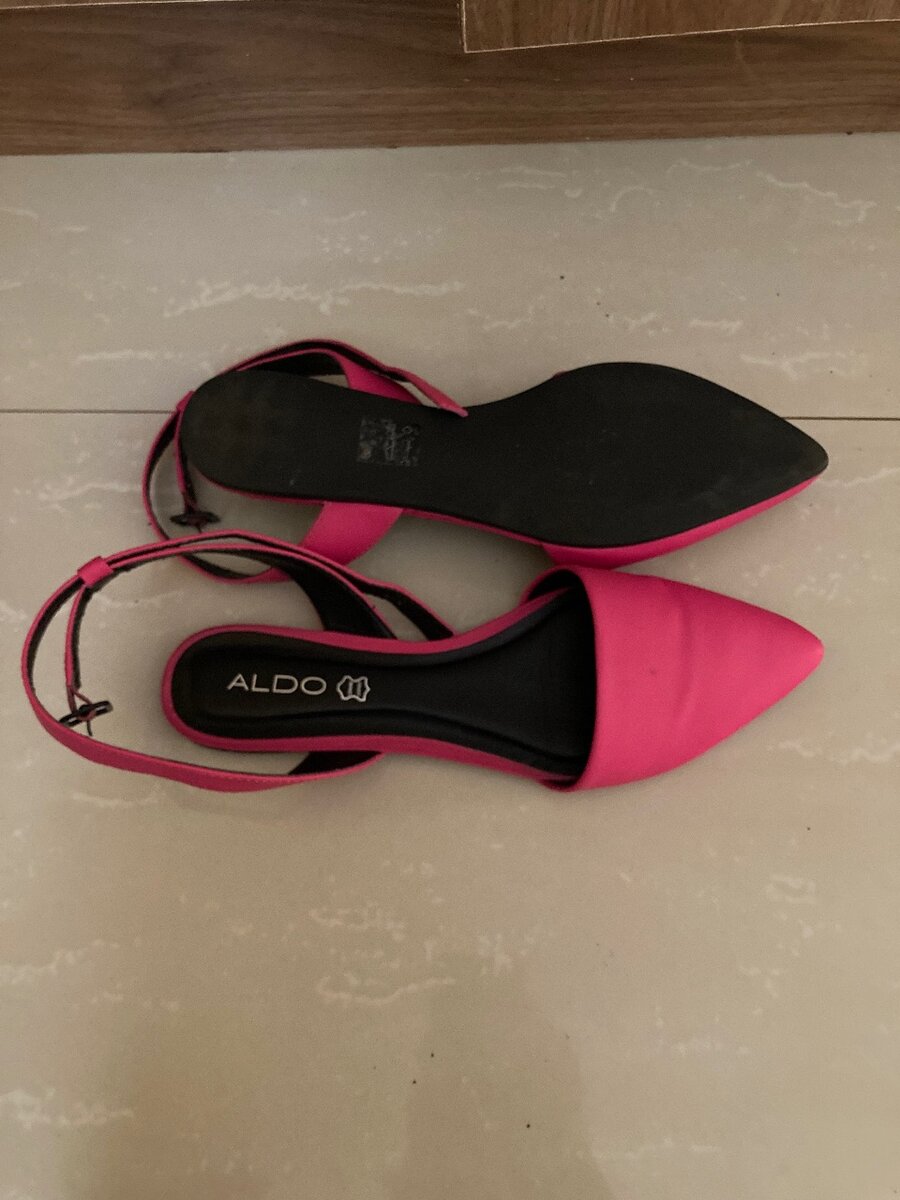 Pink Aldo flats