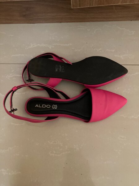 Pink Aldo flats