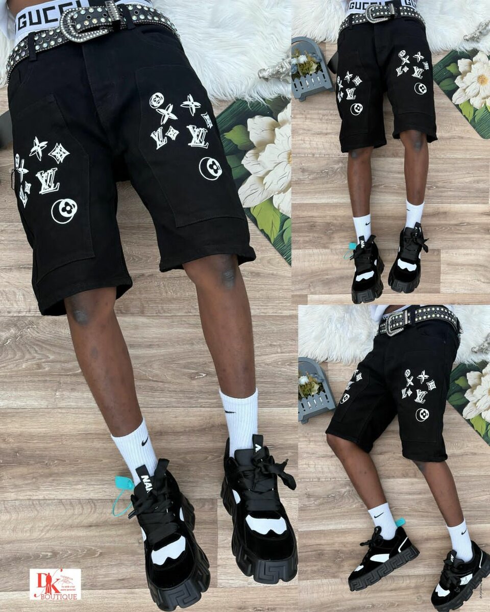 Shorts en jean tendance homme