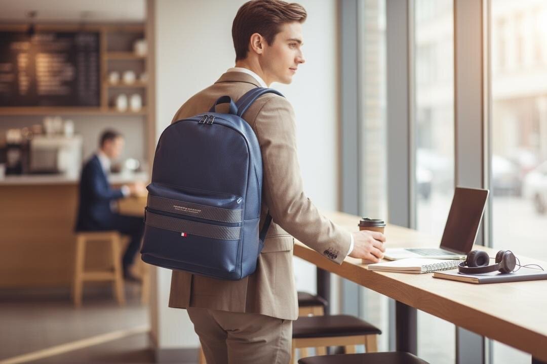 Sac à dos élégant pour homme