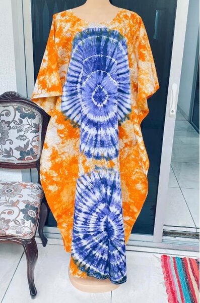 Boubou makeba indigo 100% original