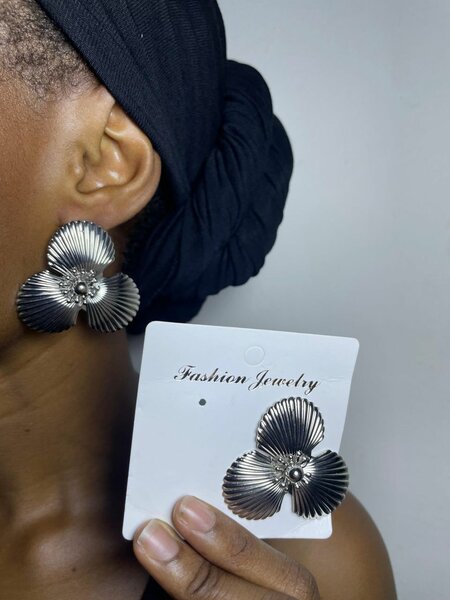 Boucles d'oreilles florales